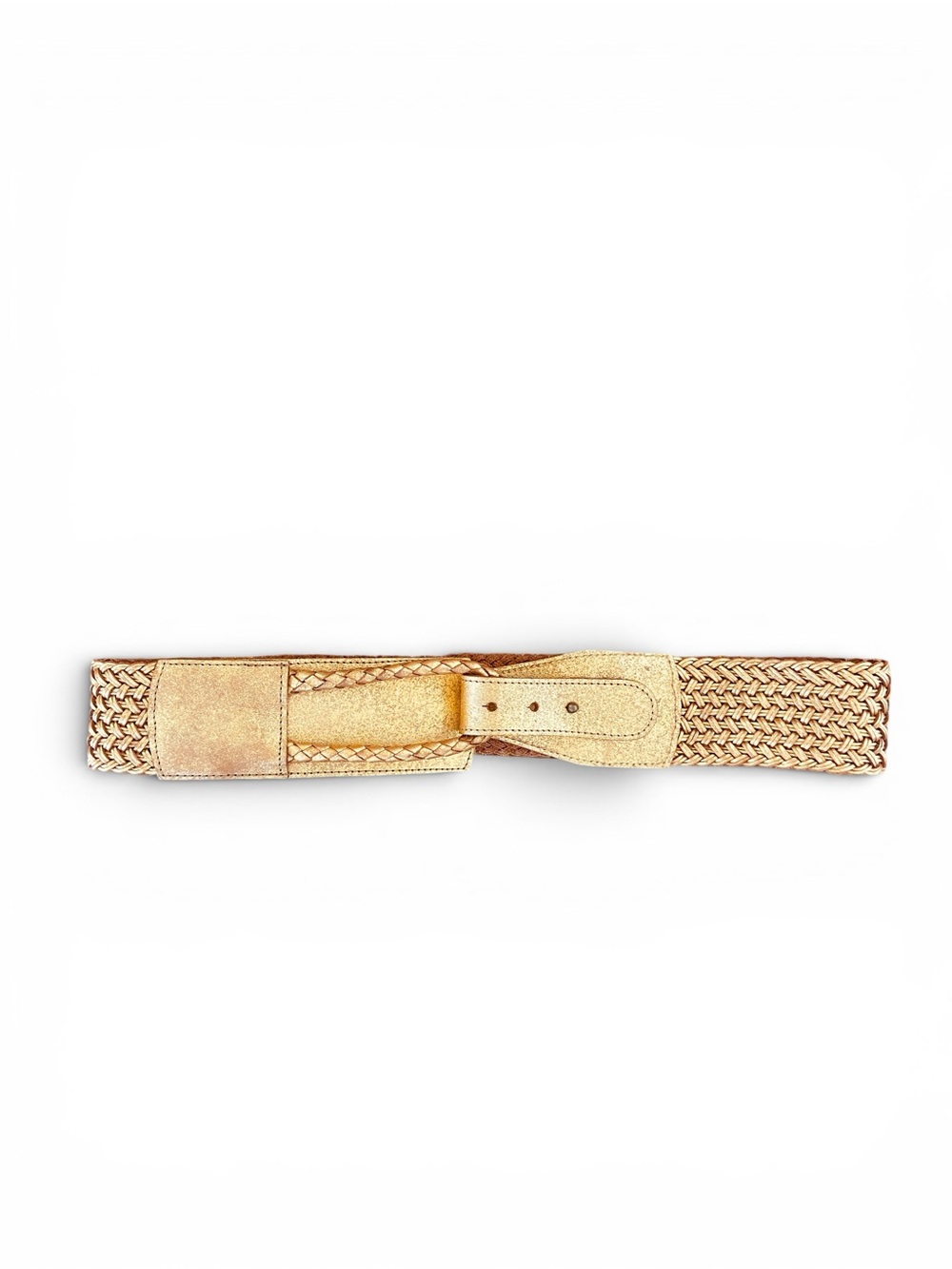 Linea Pelle Wide Woven Belt